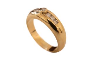 Ring GG mit Brillanten & Diamanten|Ring with Brilliants/Diamonds