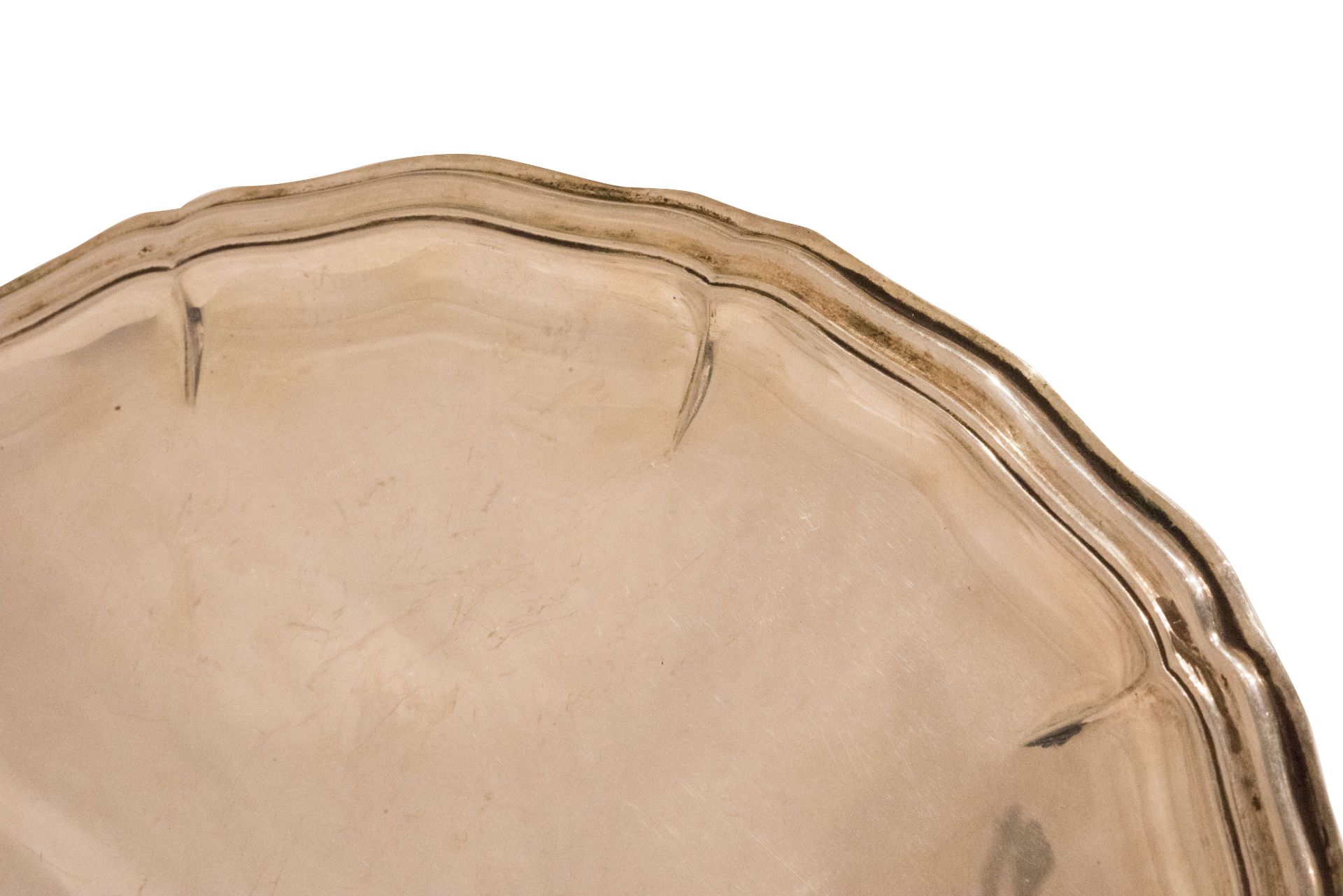 Ovaler Silberteller|Oval Silver Plate - Image 2 of 5