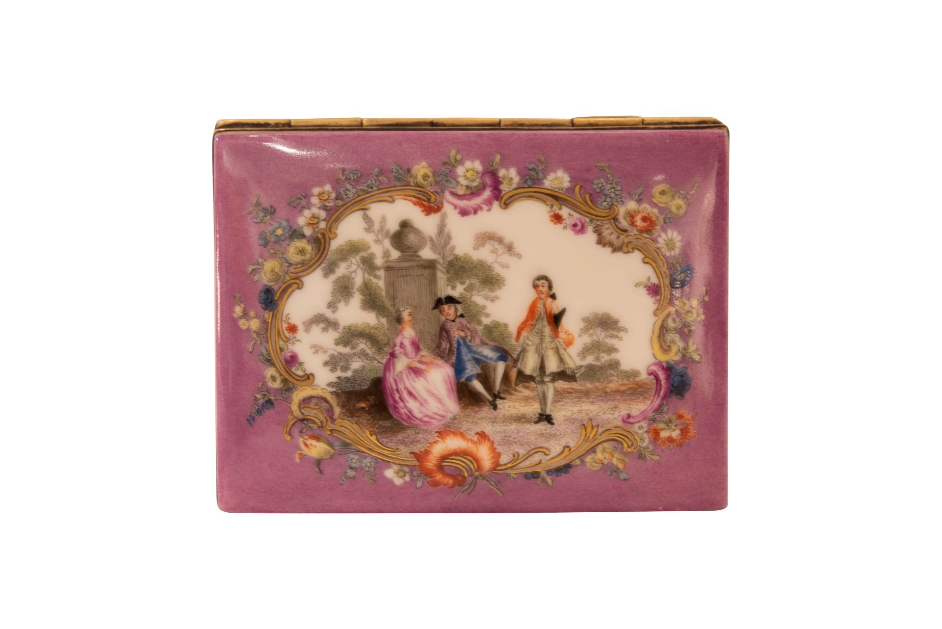 Meissen 1760, Tabatiére |Meissen 1760, Tabatiére - Image 3 of 5