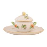 Herend Ungarn Suppenterrine mit ovaler Servierplatte|Herend Hungary Soup Tureen with Oval Serving Pl