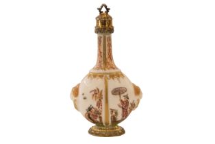 Meissen wohl 18. Jahrhundert, Flakon mit Chinoiserie|Meissen Probably 18th Century, Flask with Chino