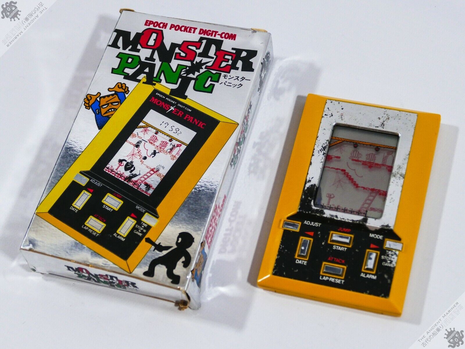 EPOCH TOMY MONSTER PANIC LCD LSI HANDHELD VIDEO COMPUTER GAME VINTAGE JAPAN NINTENDO GAME & WATCH