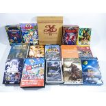 LOT OF JAPANESE PC IBM BIG BOX COMPUTER VIDEO GAMES & SOFTWARE RETRO VINTAGE WINDOWS 95 RPG ETC A