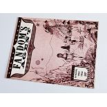 FANDOM'S AGENT #1 VINTAGE FANZINE ZINE 1960's COMIC BOOK MARVEL DC CAPTAIN AMERICA SYD SHORES