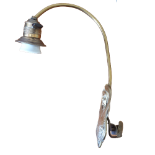 Klemmlampe Brass | Jugendstil Stil