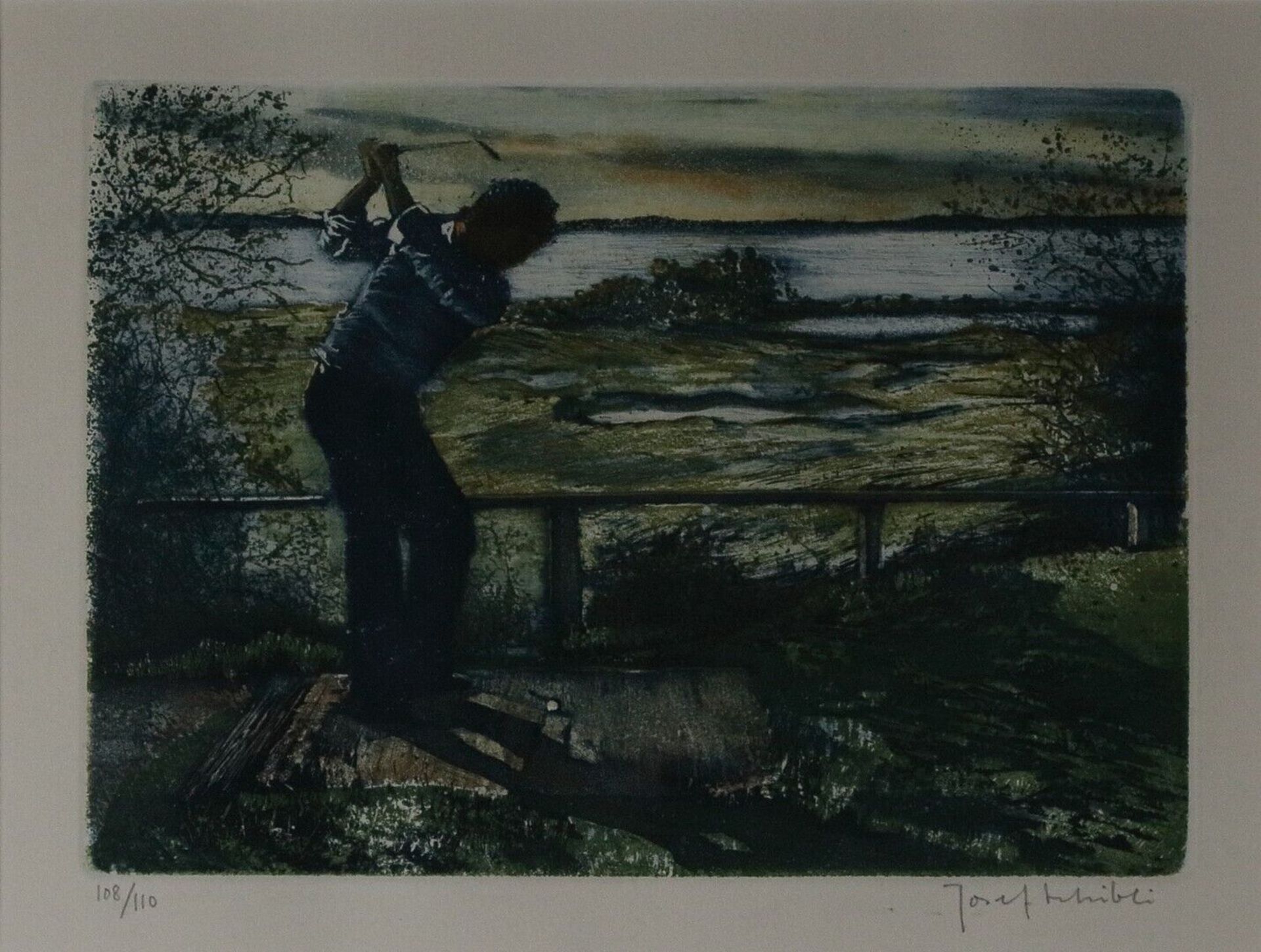 Josef Schibli | Kupferstich | Golf - Image 2 of 3