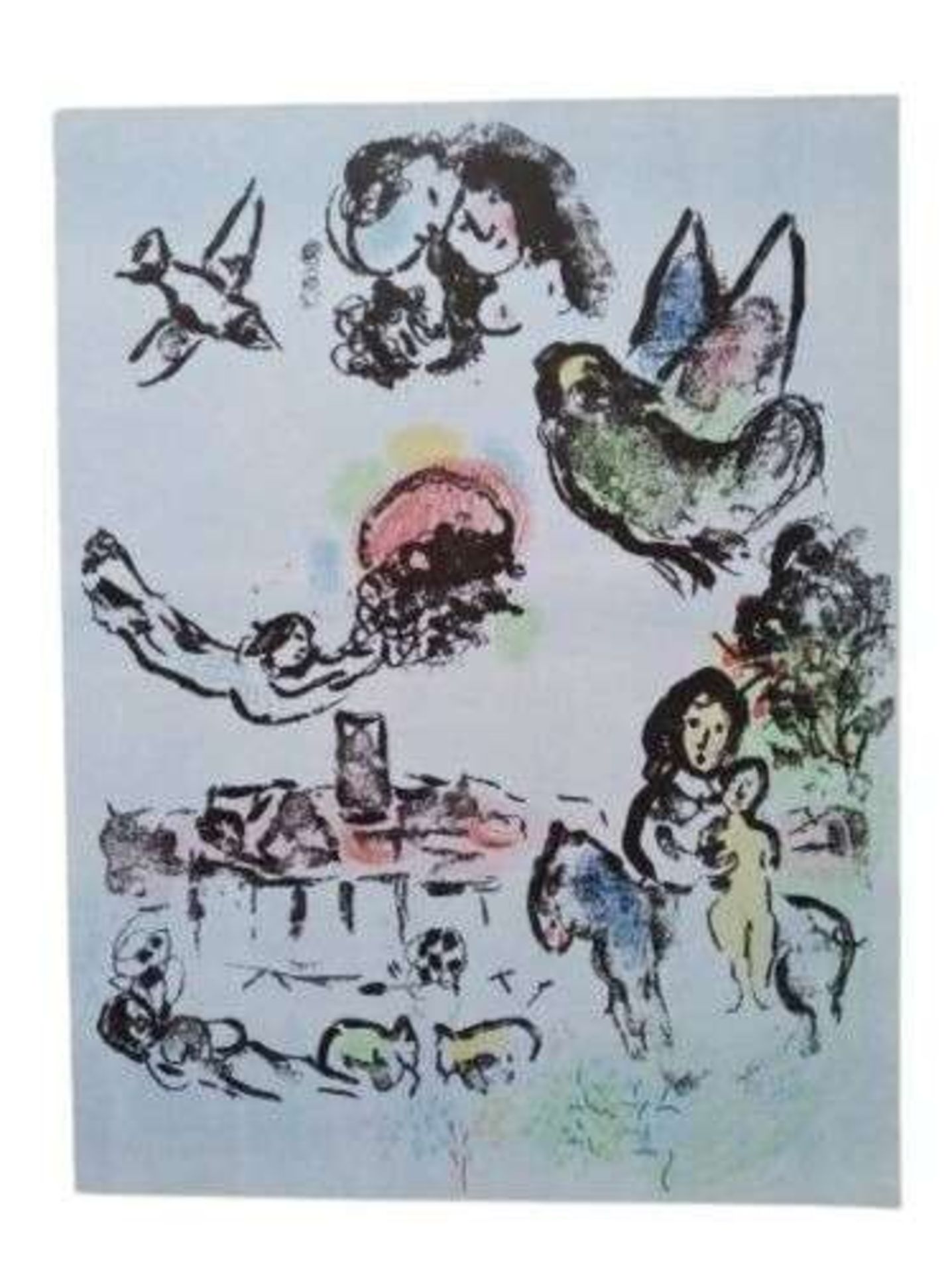 Marc Chagall | Nocturne at Vence