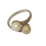 Ring | 14ct (585) | 2 Perlen