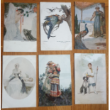Postkarte | 6 Stk. | NICHT GELAUFEN (K5) Postcards T:S:N