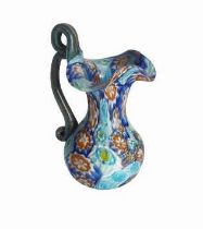 Murano-Krug – „Murrine“ Blau