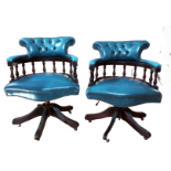 2x Chesterfield Style | Captains Chairs