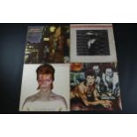 Four David Bowie Albums Vinyls LP in VGC