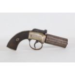 Interesting 6 Barrell Vintage Pistol Forman London