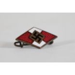 Small Nazi Hitler Youth Enamel Badge