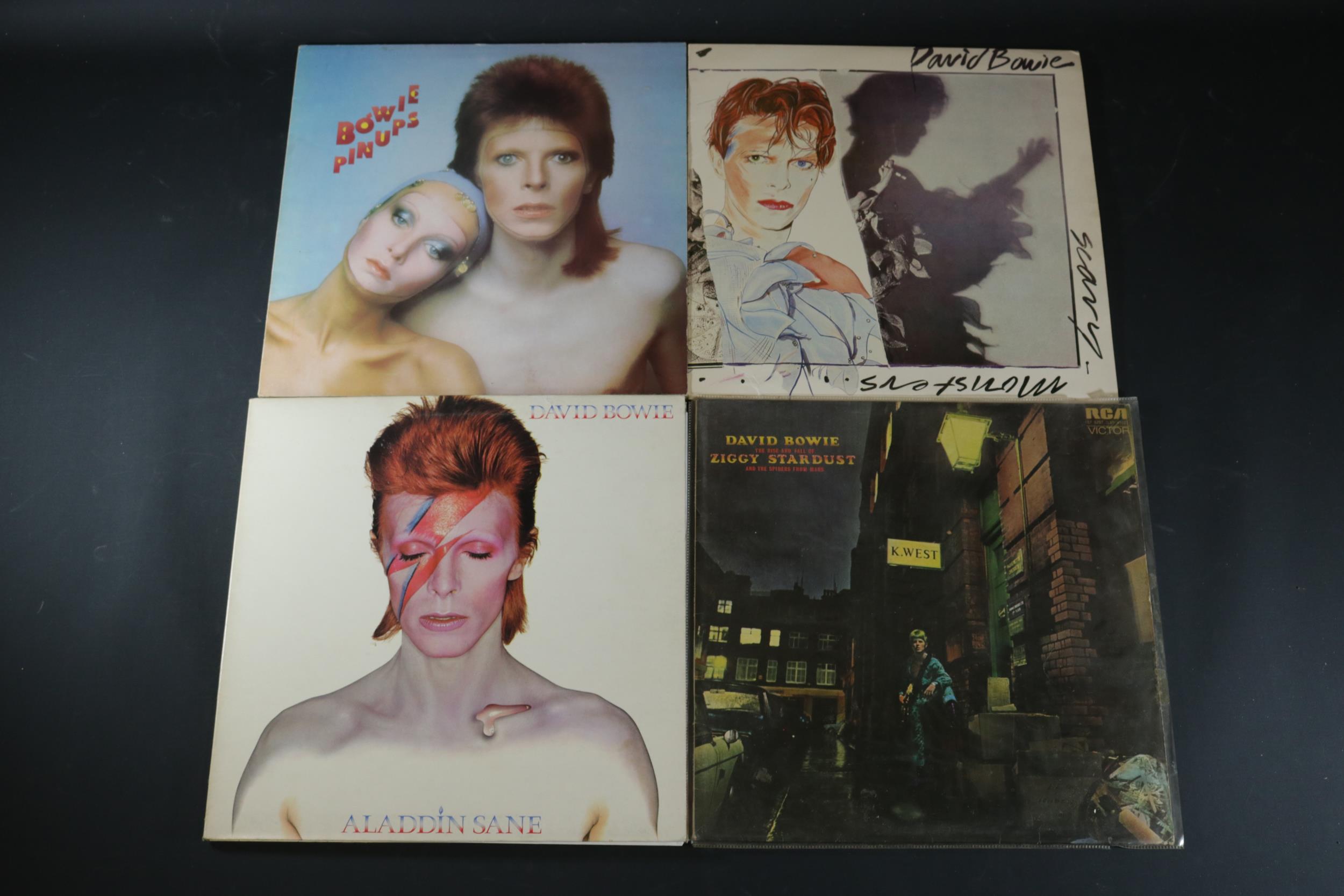 4x David Bowie Albums Vinyl LP