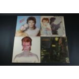 4x David Bowie Albums Vinyl LP