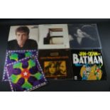 Assortment of 7 Vinyl Records including John Lennon