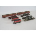 6 Bachmann Transport Wagons and 2 Oxford Gun Transports OO Gauge