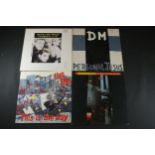 Collection of Four Vinyl Albums including Depeche Mode