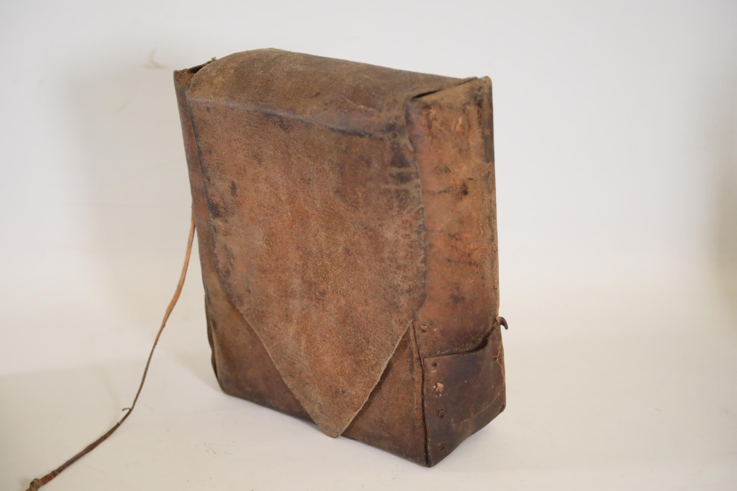 Ancient Leather Encased Bible with Vellum - Image 13 of 19