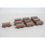 10 Hornby 26 Tonne Full Stone Carriers OO Gauge Goods Wagons