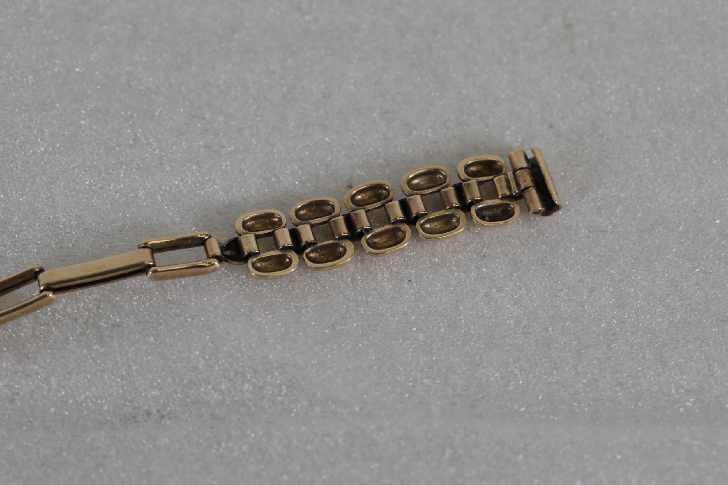 9ct Gold Bracelet Weight 9 Grams - Image 4 of 9