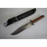 Buck 120 USA Made General Knife plus original bowie knife