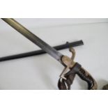 Prussian Military Saber Lions Head Artillery Sword