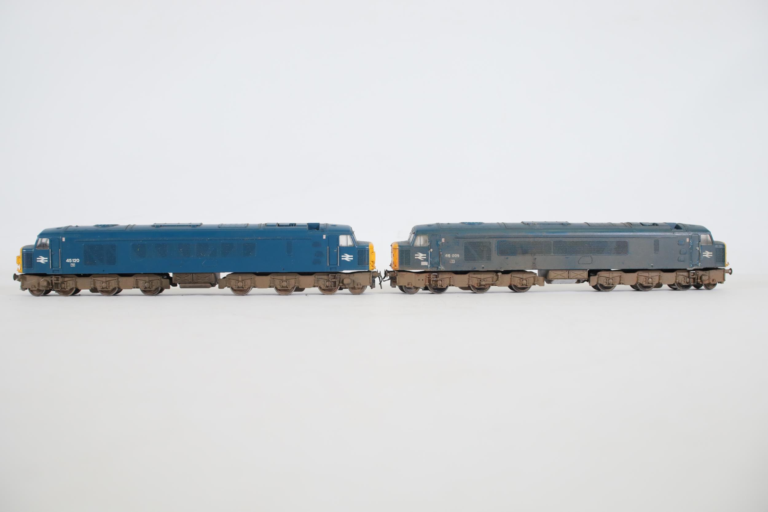 2 Bachmann OO Gauge Locomotives Br Blue Class 45 45120 and 45005 - Image 2 of 8