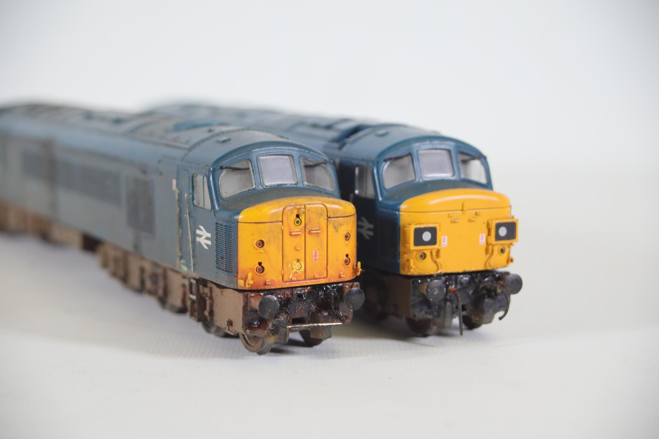 2 Bachmann OO Gauge Locomotives Br Blue Class 45 45120 and 45005 - Image 6 of 8