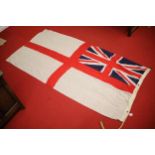 White Ensign Number 4 5715298 British Flag From HMS Ark Royal