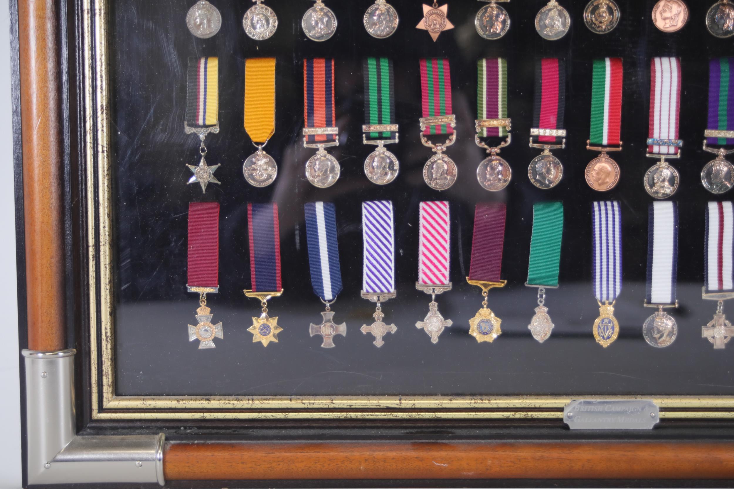 Collection of Framed British Medals - Image 2 of 8