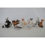 Good selection of various USSR China ornamental animals