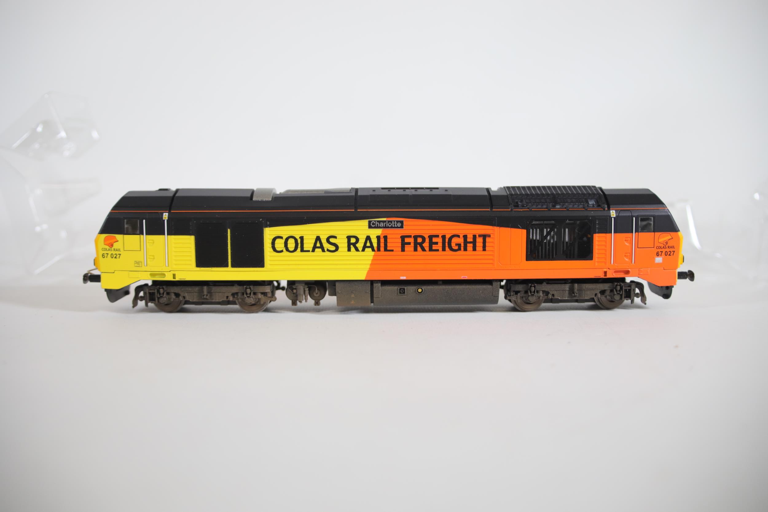 Hornby R3659 Colas Class 67 Charlotte 67027 Rail freight