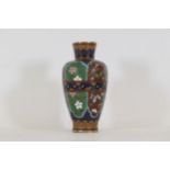 Kyoto Jippo ware Cloisonne Vase