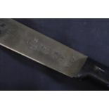 Vintage Engraved Machete Incolma Manizales