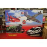 Large Hornby Corgi and Airfix Advertising Board