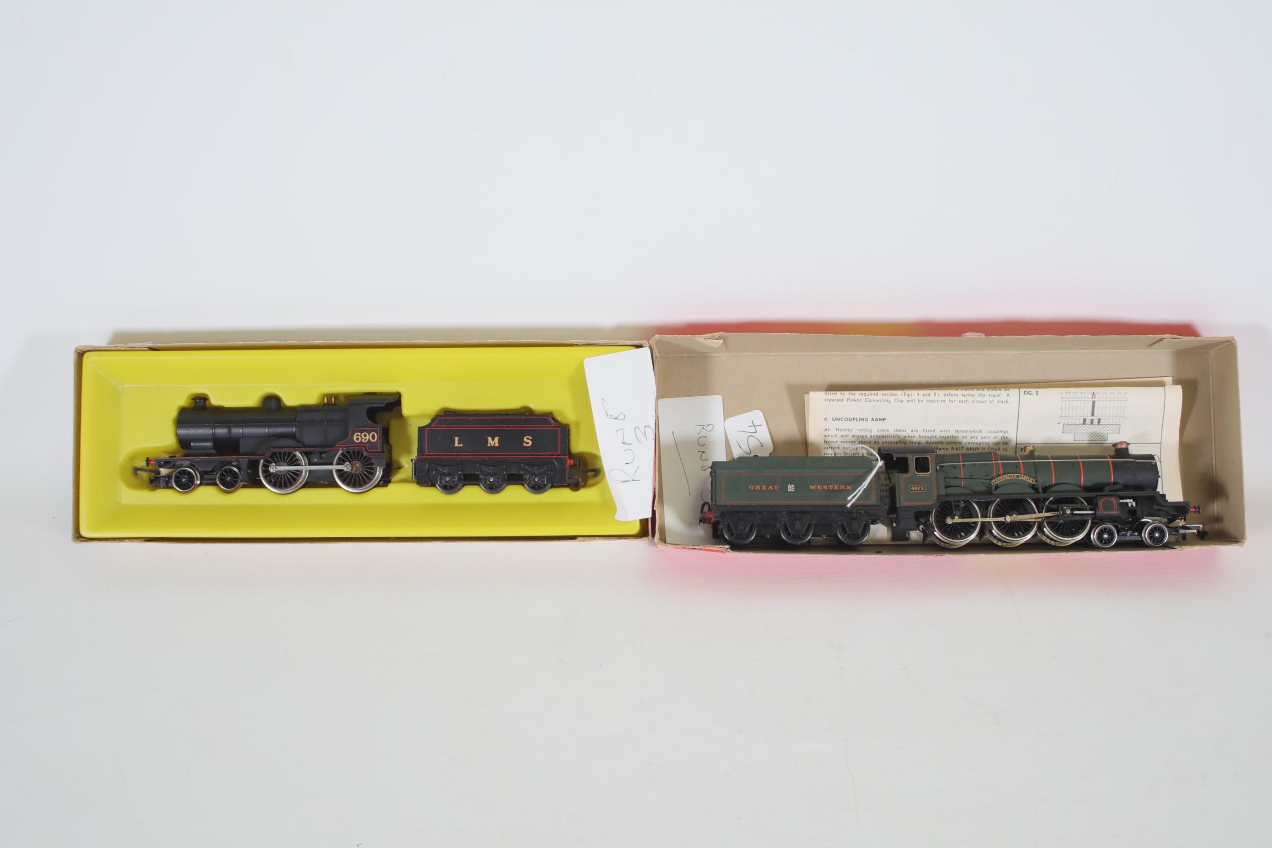 2 OO Gauge Locomotives 1 Hornby 1 Airfix LMS 690 Caerphilly Castle 4037 - Image 19 of 22