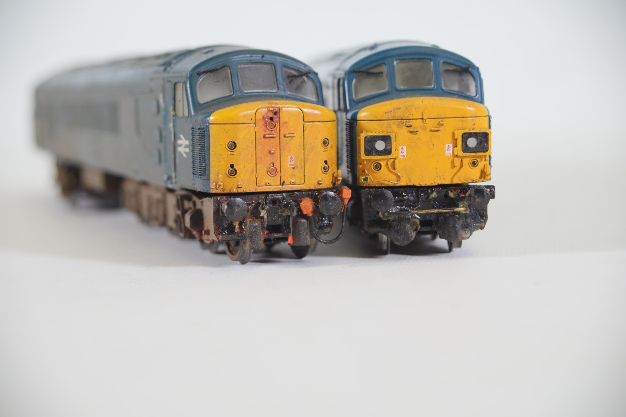 2 Bachmann OO Gauge Locomotives Br Blue Class 45 45120 and 45005 - Image 7 of 8