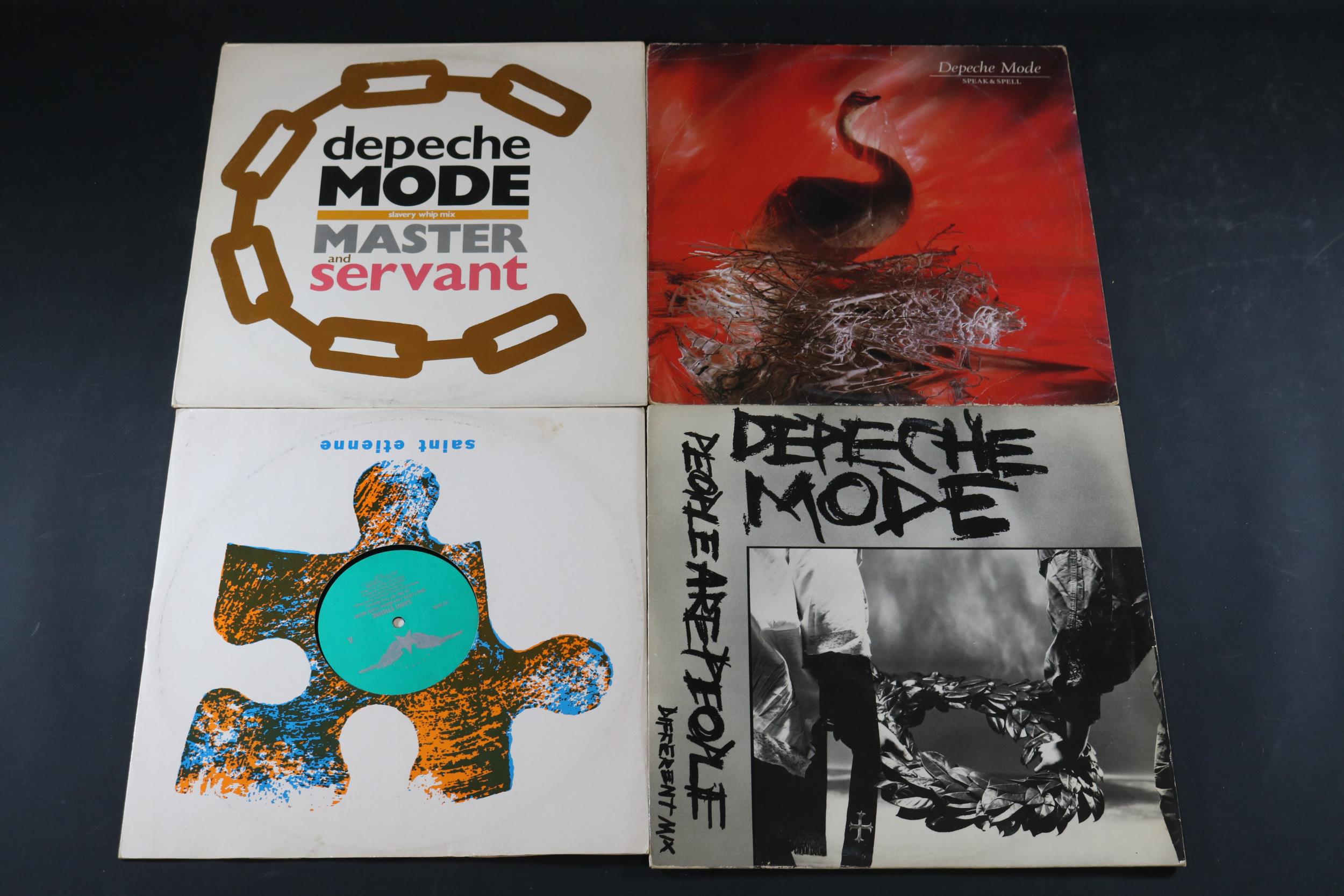 Small Collection of 4 Vinyls including Depeche Mode