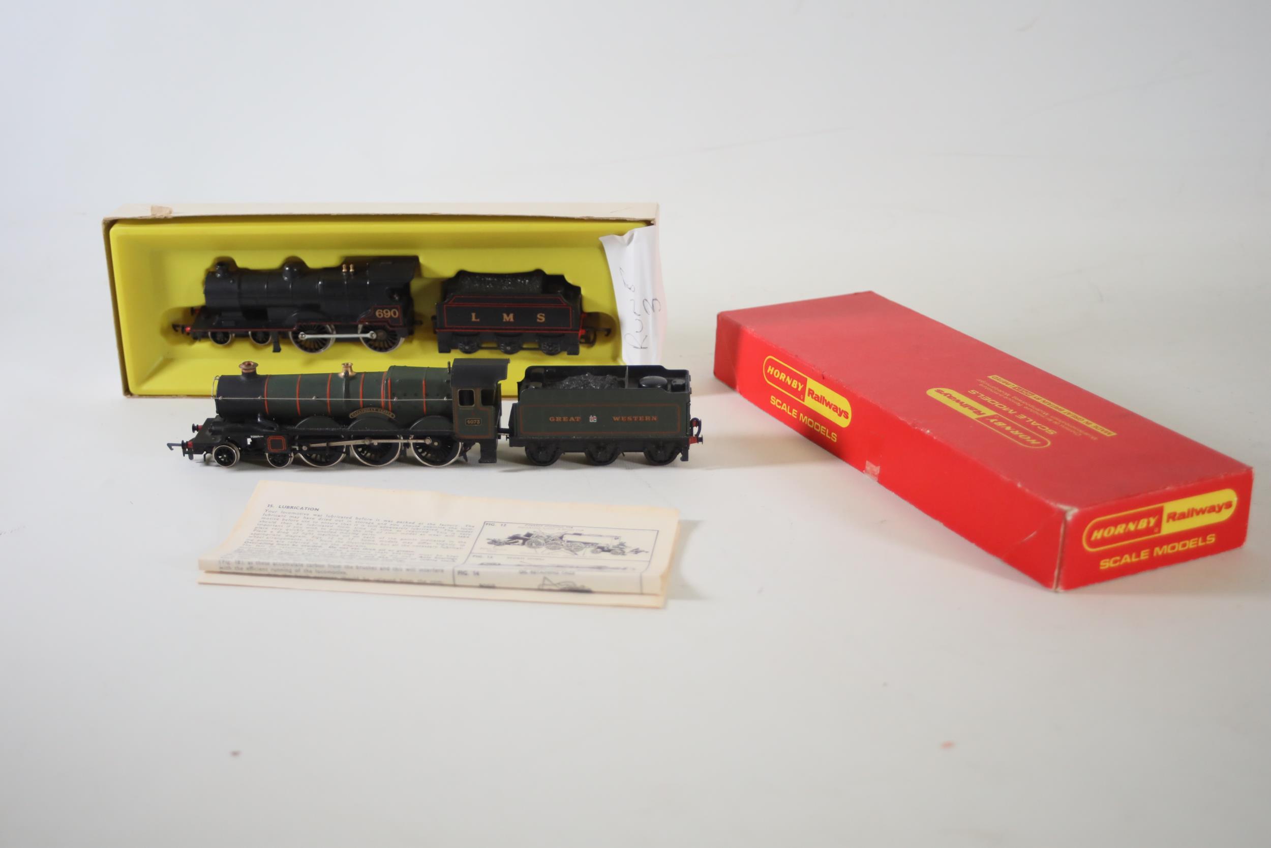 2 OO Gauge Locomotives 1 Hornby 1 Airfix LMS 690 Caerphilly Castle 4037 - Image 5 of 22