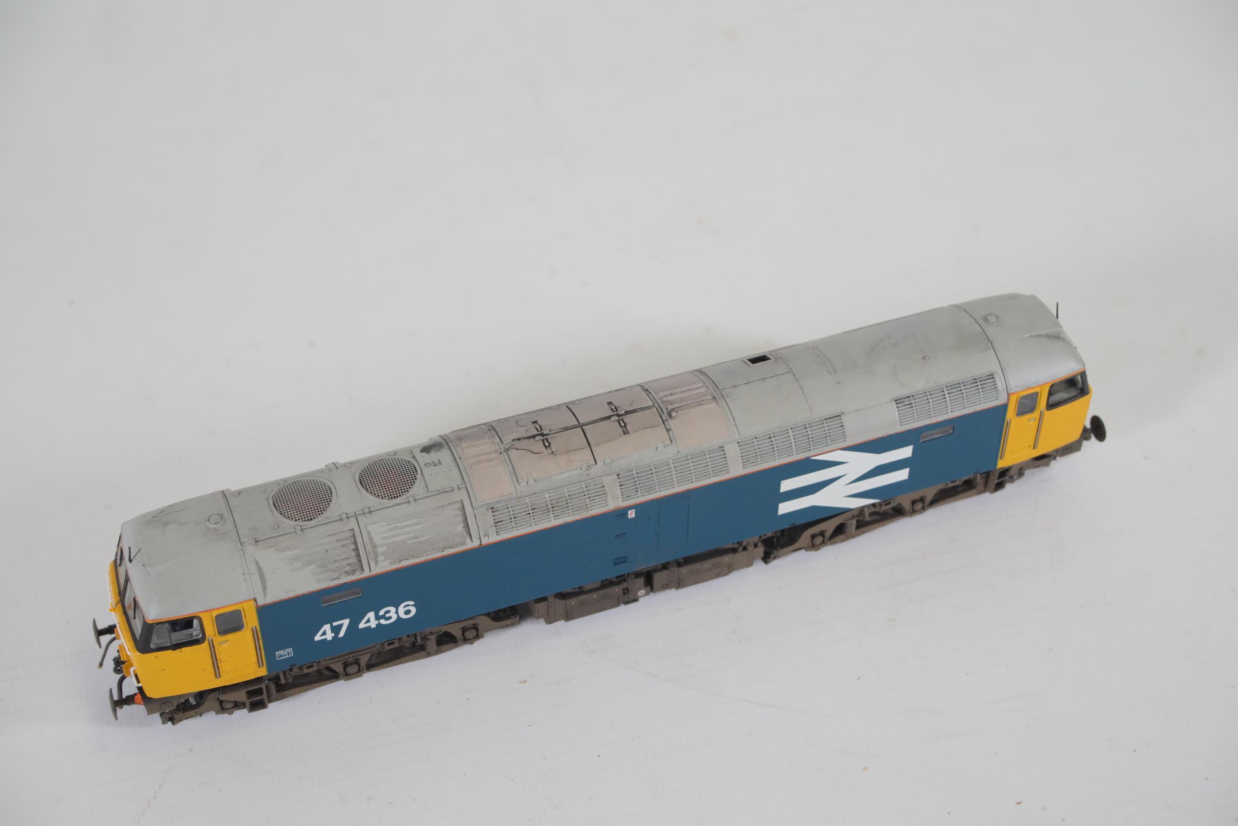 Bachmann Class 47 47436 Br Blue Large Logo Locomotive - Image 2 of 8