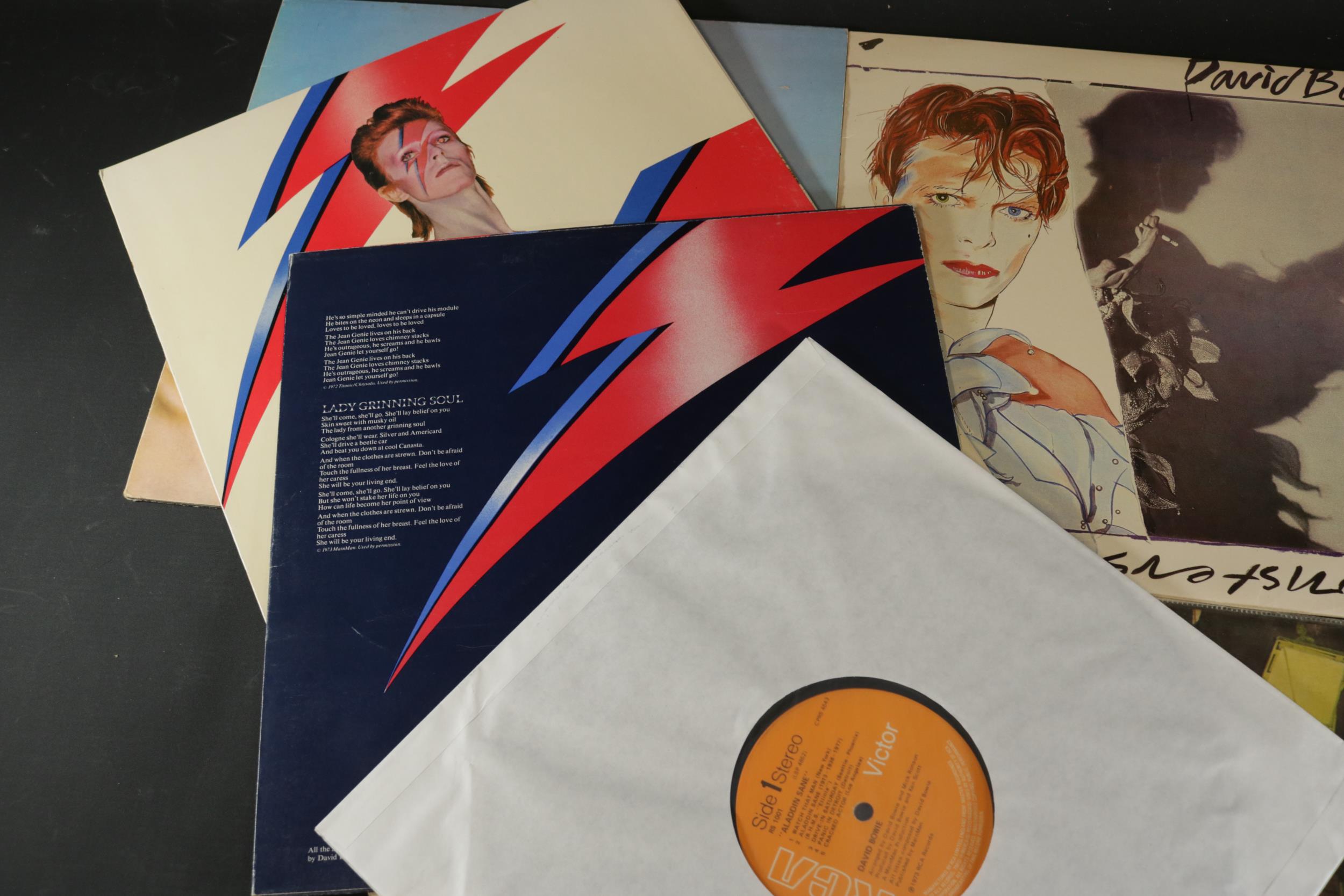 4x David Bowie Albums Vinyl LP - Image 7 of 19