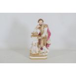 Bloor Derby Porcelain figure of Shakespeare Meissen