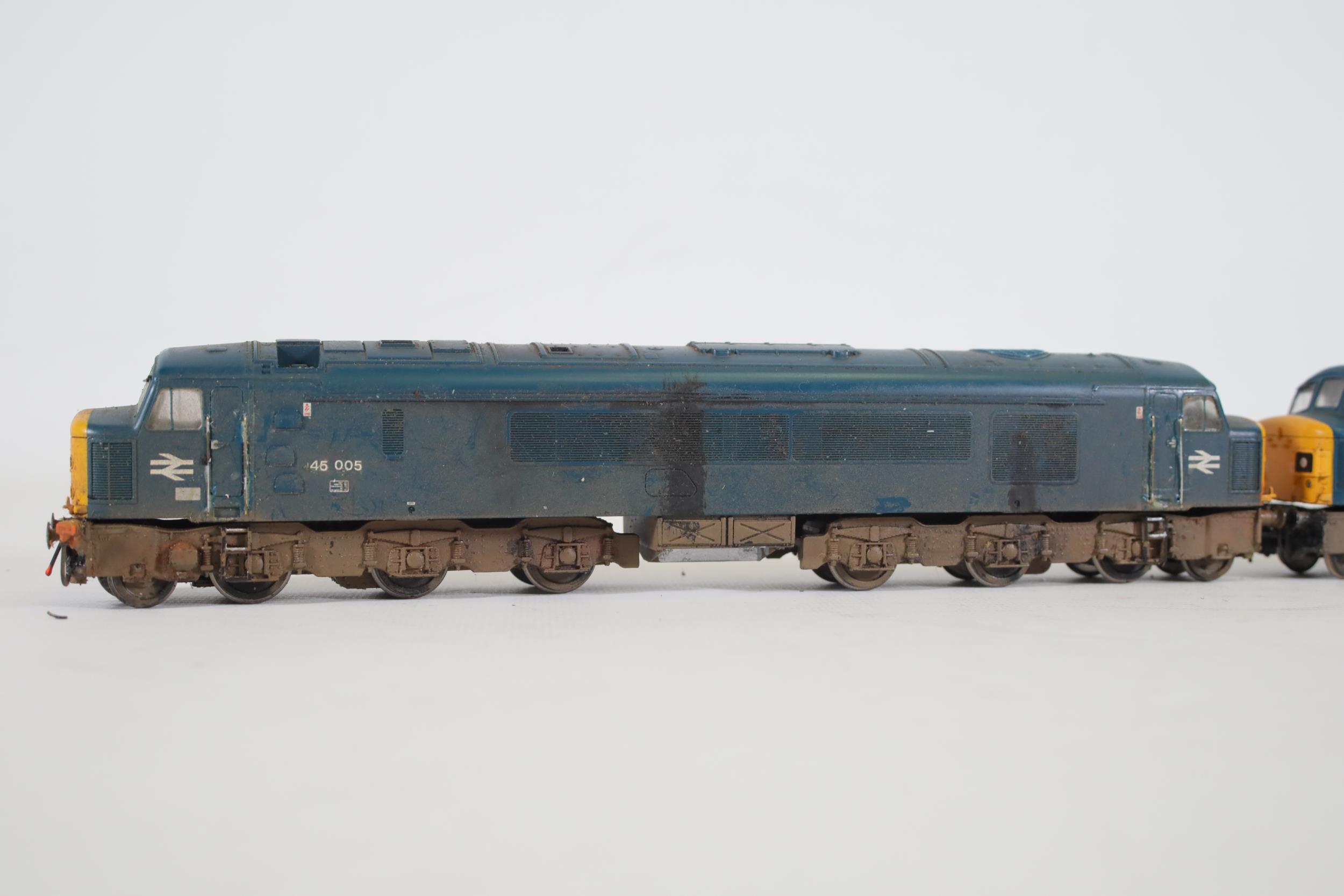 2 Bachmann OO Gauge Locomotives Br Blue Class 45 45120 and 45005 - Image 5 of 8