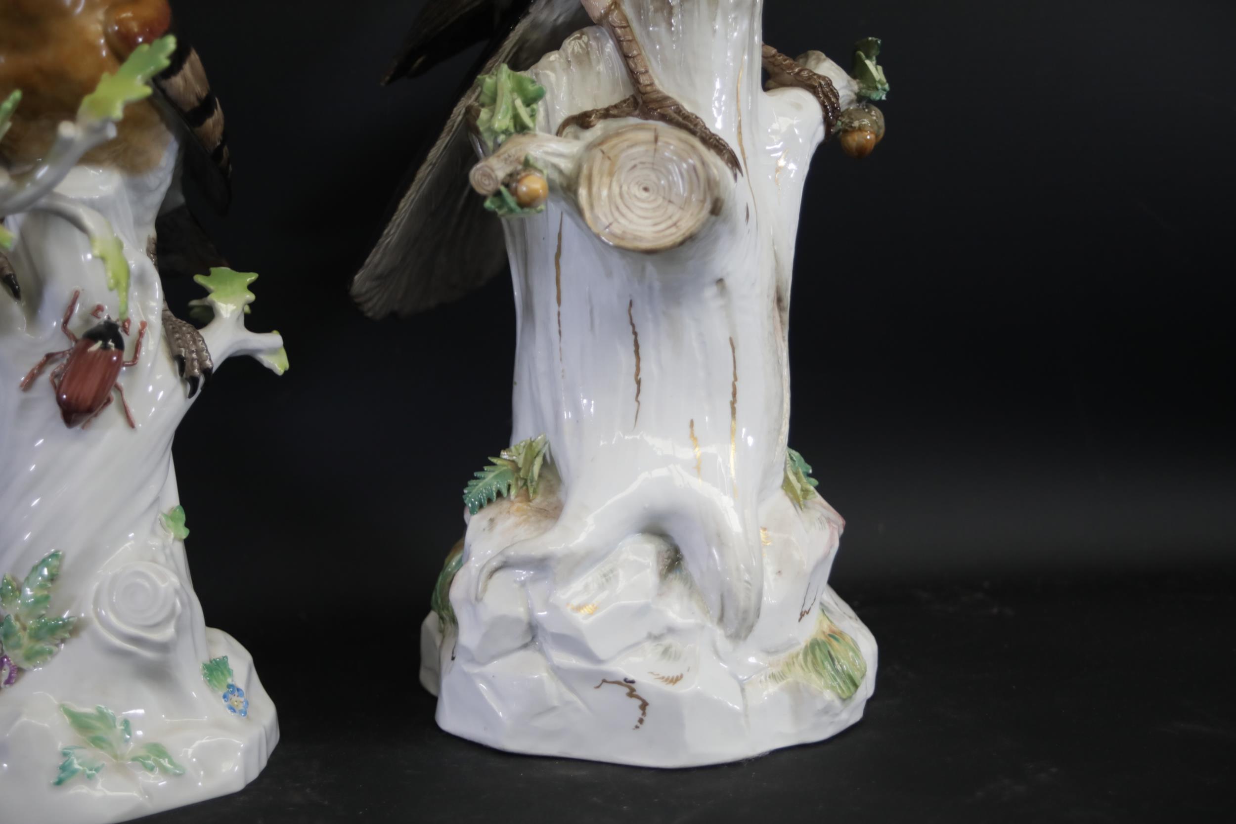 Three Antique Meissen Porcelain Figures of Birds - Image 3 of 34