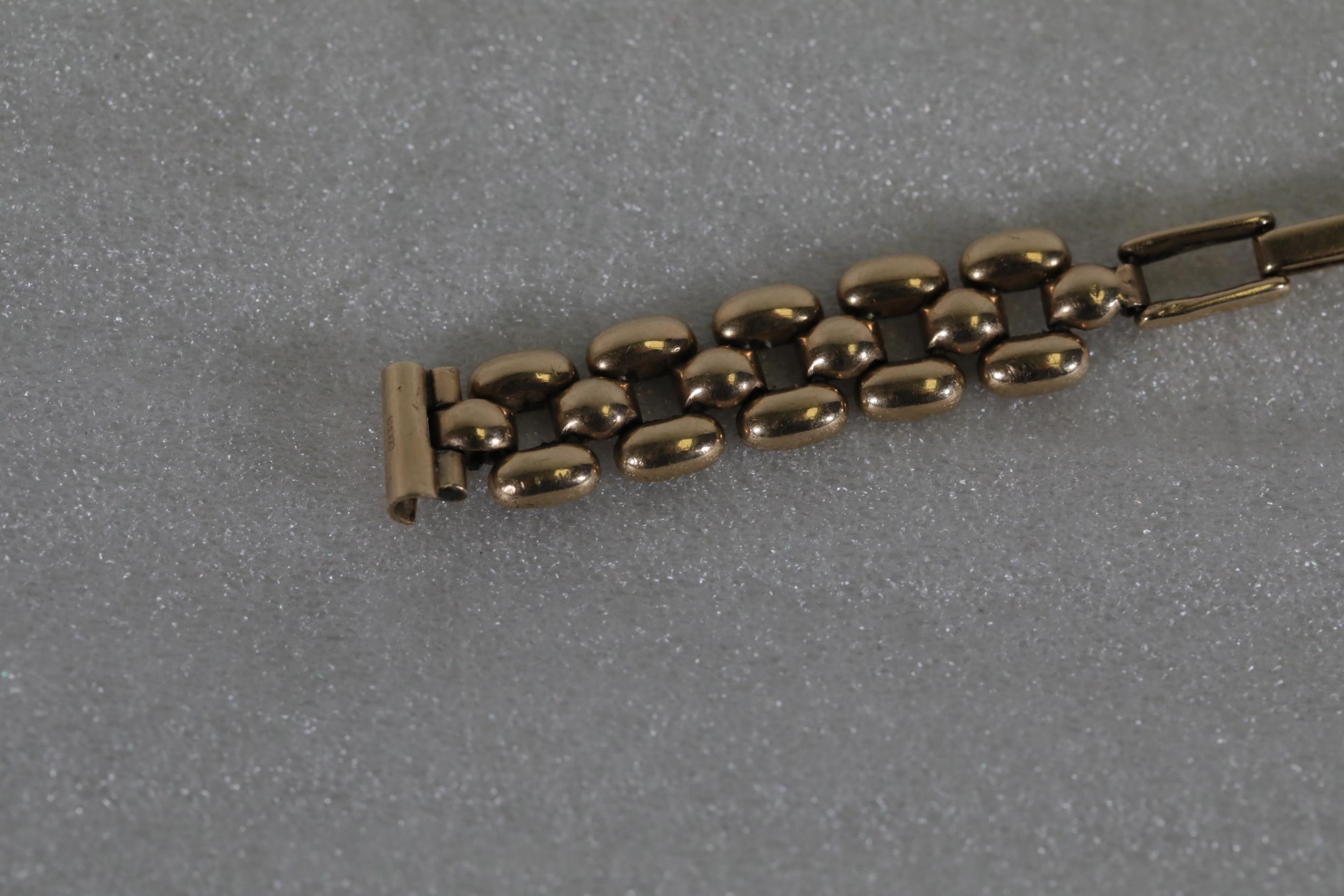 9ct Gold Bracelet Weight 9 Grams - Image 7 of 9