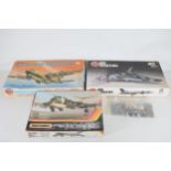 4x Scale Model Aeroplanes Boxed Kits and Others