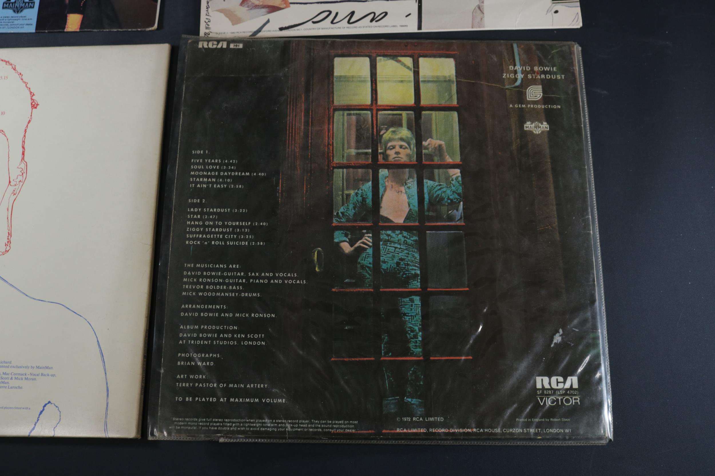 4x David Bowie Albums Vinyl LP - Image 8 of 19