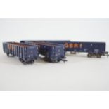 JNA Ealnos Bogie Box Wagons GBRF Blue Revolution Trains OO Gauge x7